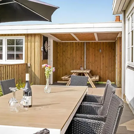 Glesborg With A Fireplace 7 別荘 Glesborg